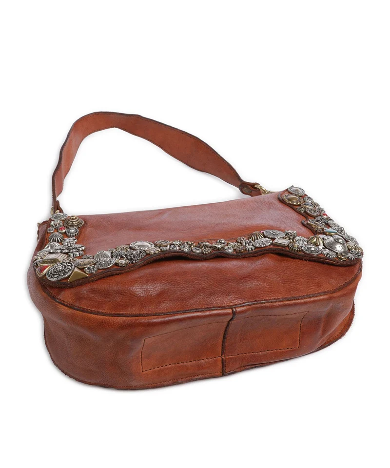 Campomaggi Sac porté épaule cognac