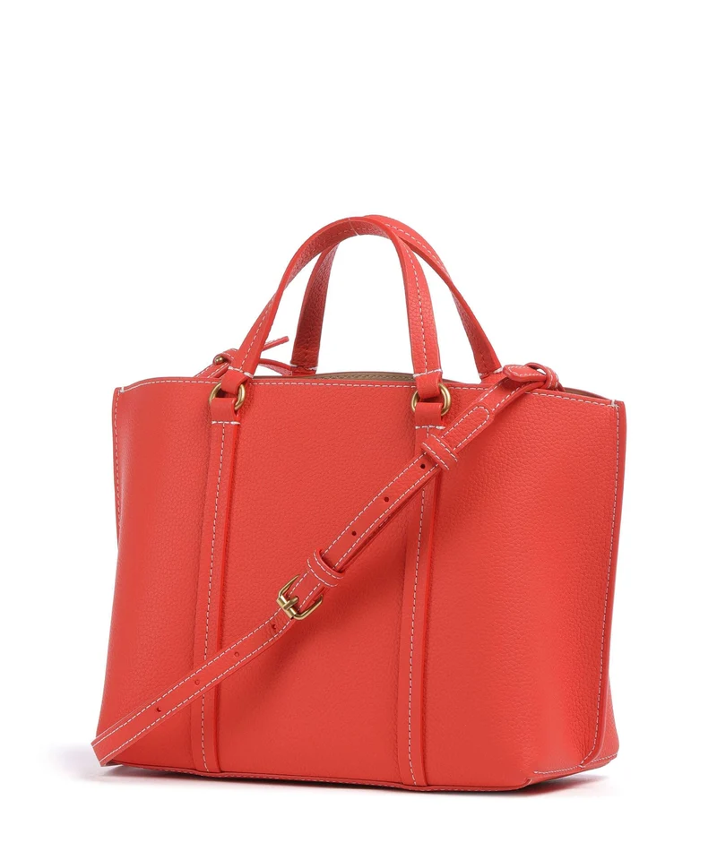 Pinko Carrie Classic Sac à main rosso mandarino/antique gold
