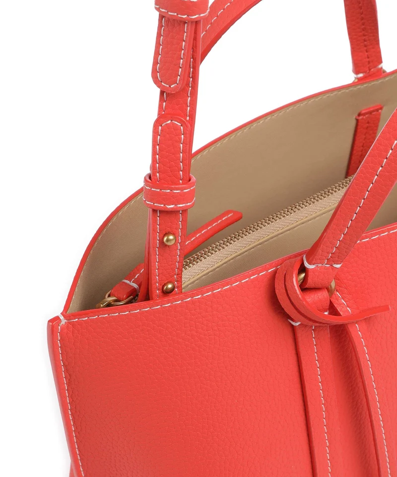 Pinko Carrie Classic Sac à main rosso mandarino/antique gold