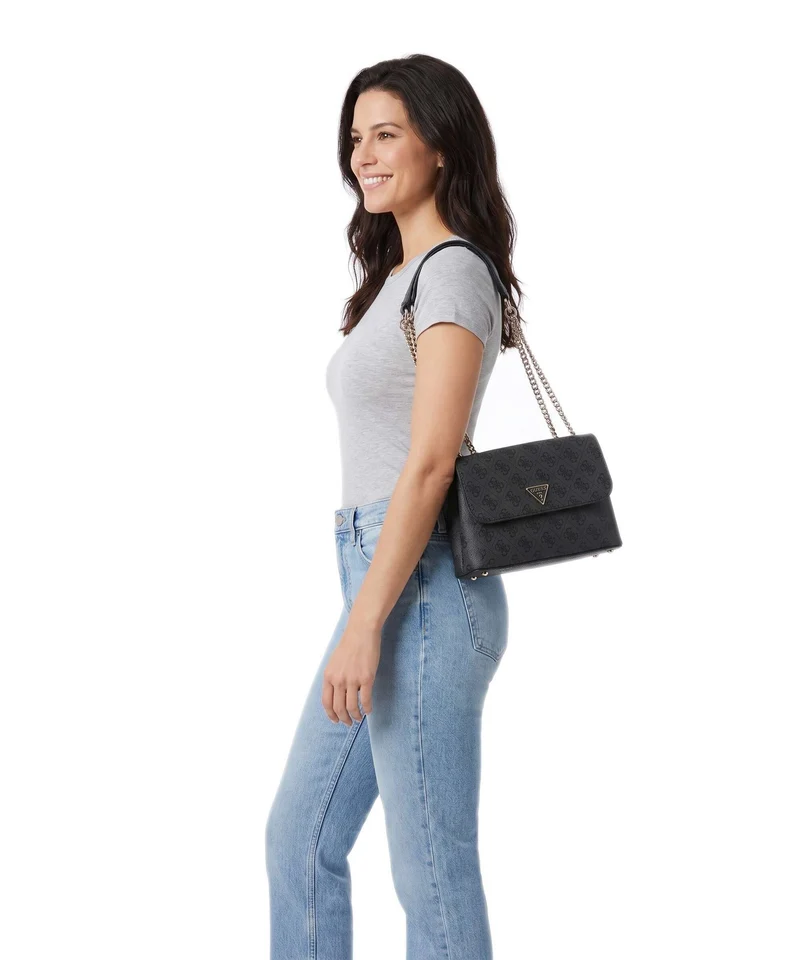 Guess Erica Sac porté épaule coal logo