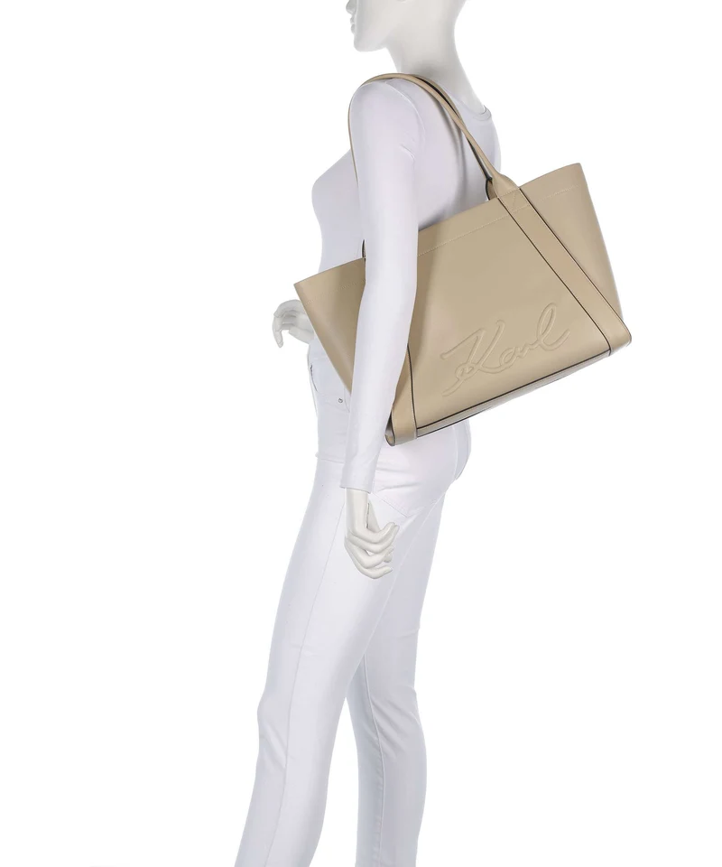 Karl Lagerfeld K/Ville Medium Cabas safari