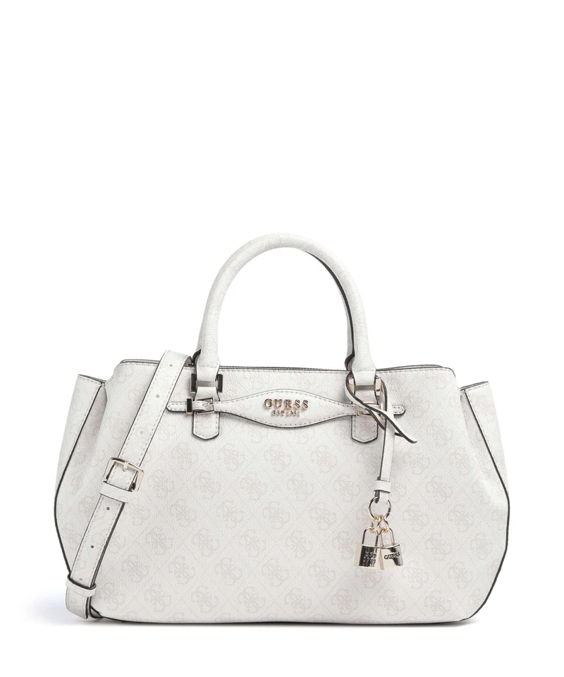 Guess Katya 4G Logo Sac à main white logo