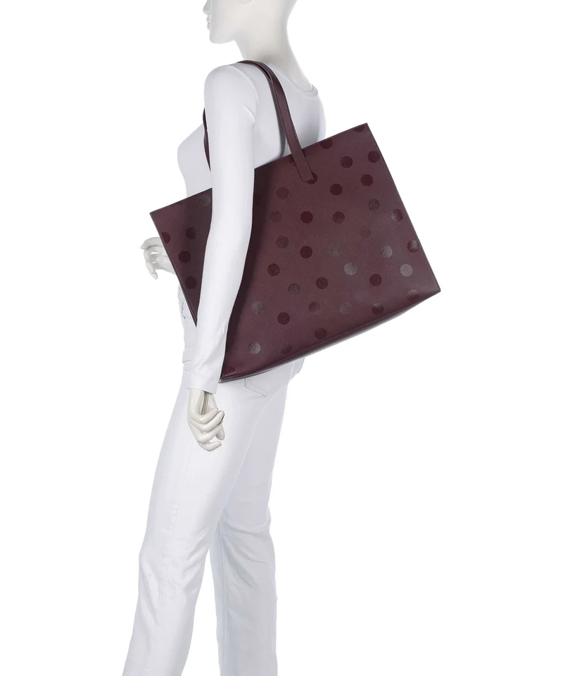Ted Baker Dotee Cabas deep purple