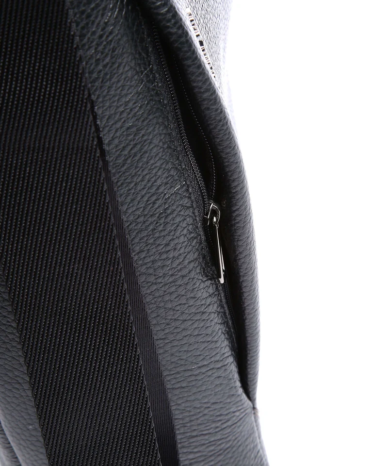 Mandarina Duck Mellow Leather Sac à main porté dos nero