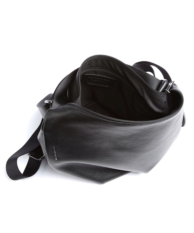 Mandarina Duck Mellow Leather Sac à main porté dos nero