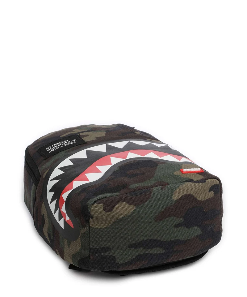 Sprayground Shark Central Camo Sac à dos green
