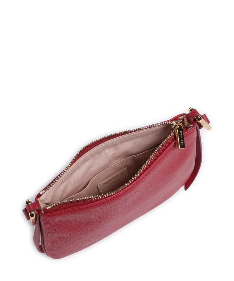 Coccinelle Magie Sac bandoulière sangria