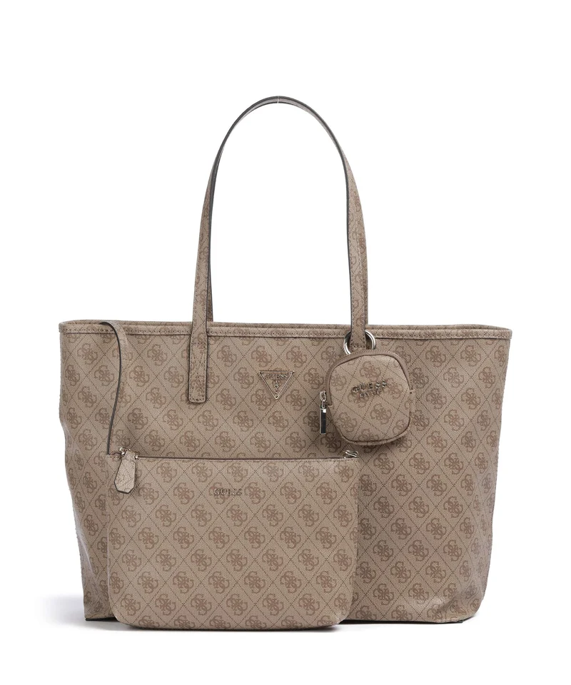 Guess Power Play Cabas latte logo