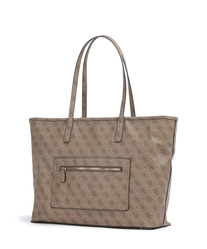 Guess Power Play Cabas latte logo