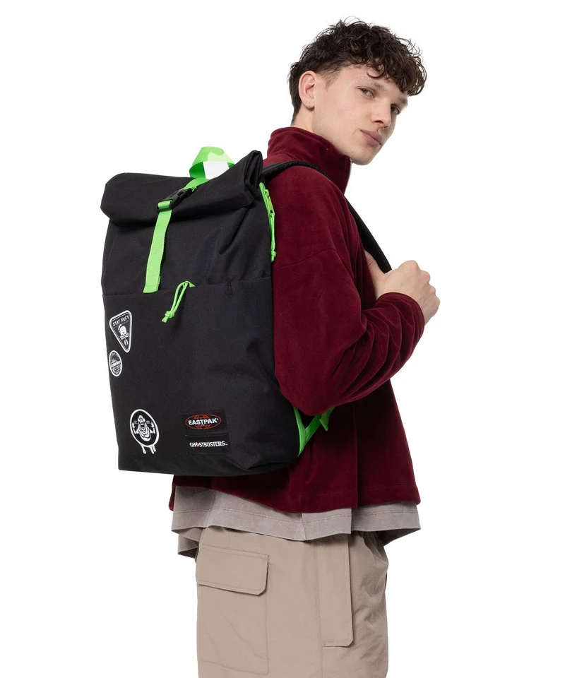 Eastpak Up Sac à dos roll-top patches
