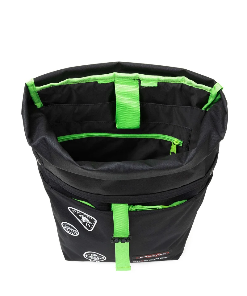 Eastpak Up Sac à dos roll-top patches