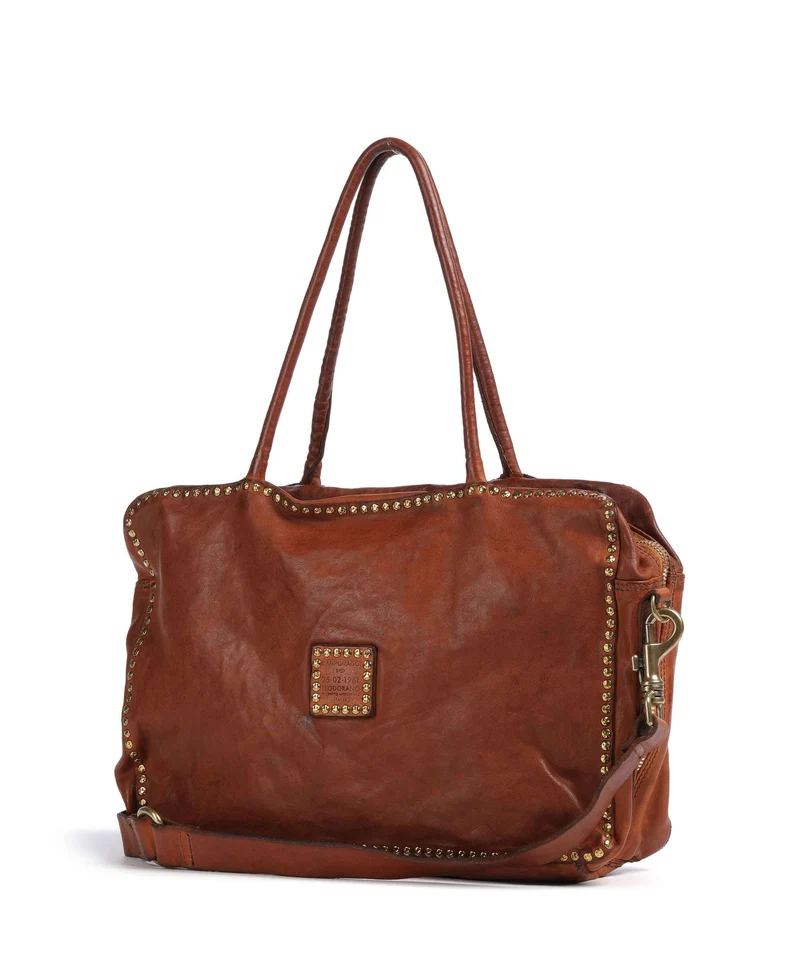 Campomaggi Sac porté épaule cognac
