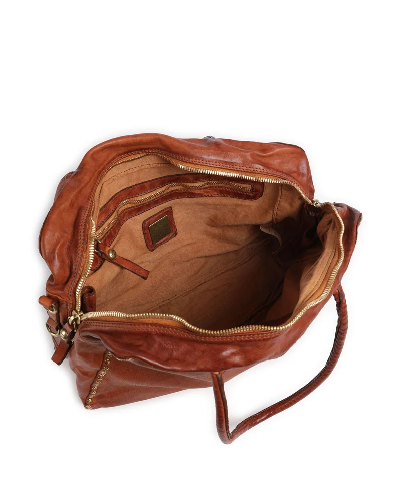 Campomaggi Sac porté épaule cognac