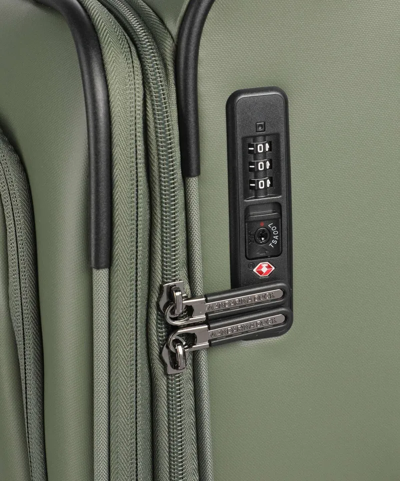 Mandarina Duck Coated Valise 4 roues pine green