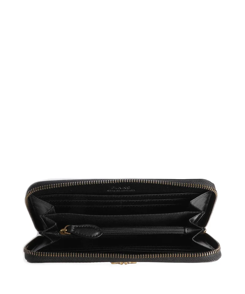 Pinko Ryder Portefeuille nero/antique gold