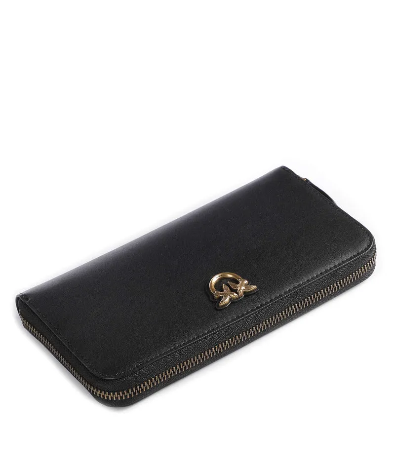 Pinko Ryder Portefeuille nero/antique gold