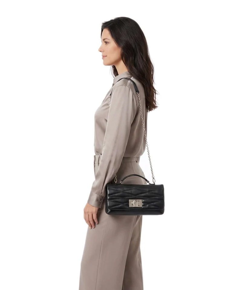 Furla 1927 Mini Sac bandoulière nero
