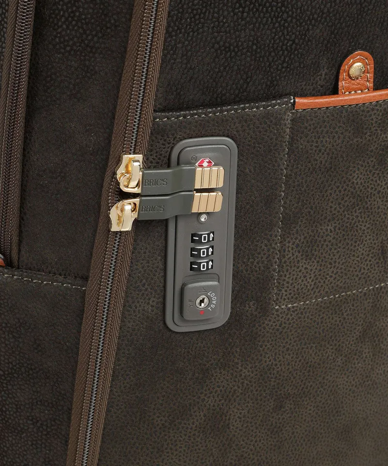 Brics Life Valise 4 roues olive grün