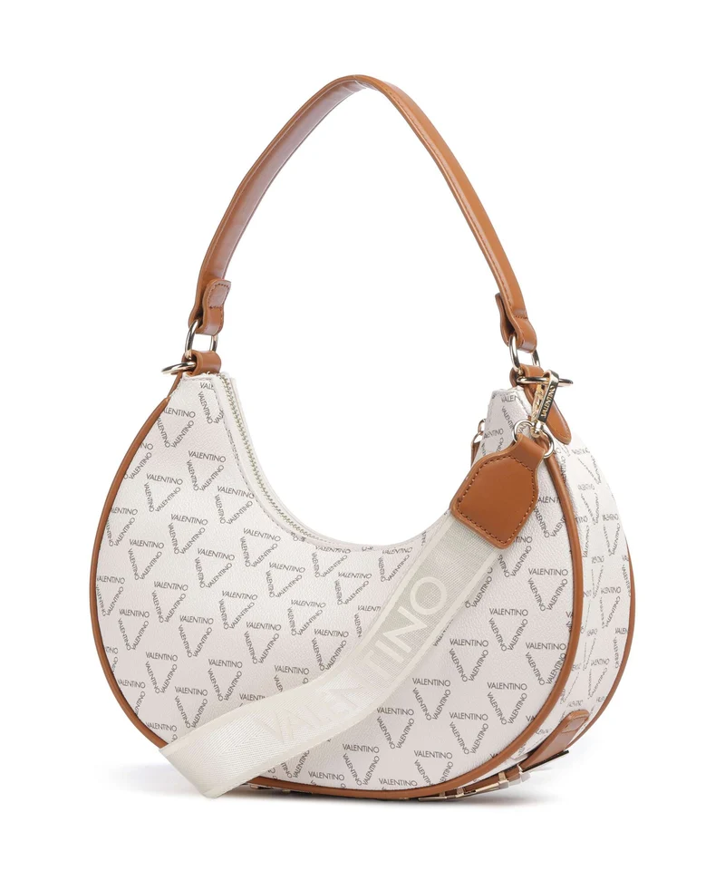 Valentino Bags Shelby Sac porté épaule bianco/cuoio