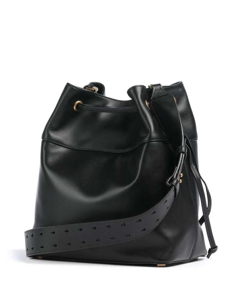 Pinko Secchiello Classic Sac seau nero/antique gold