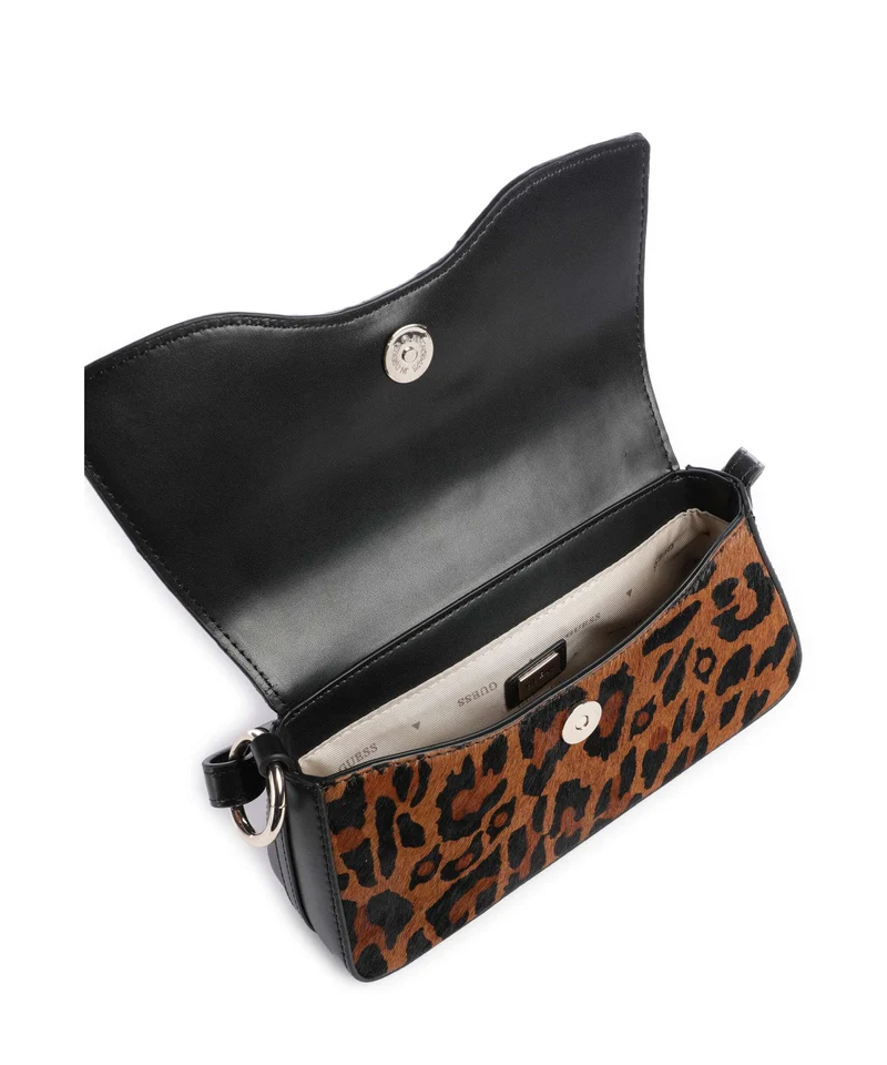 Guess Domitilla Sac porté épaule leopard