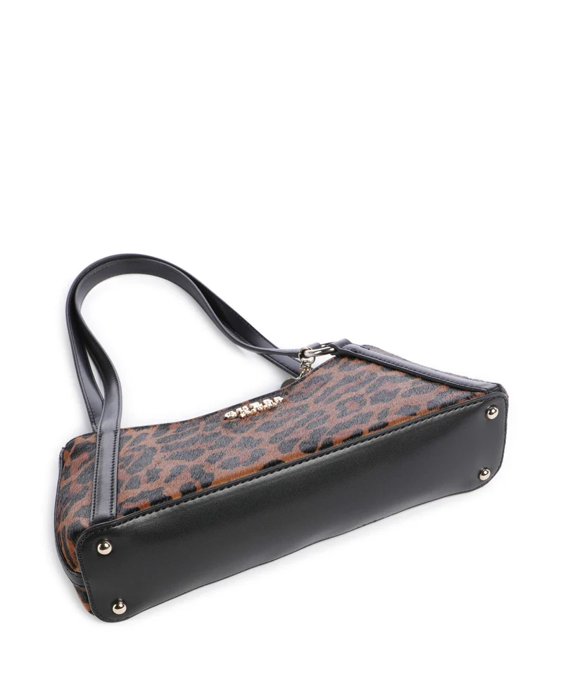 Guess Domitilla Sac porté épaule leopard