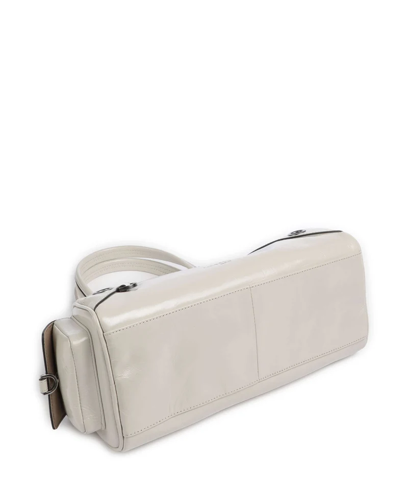 Liebeskind Nika Lack Distressed M Sac porté épaule milk