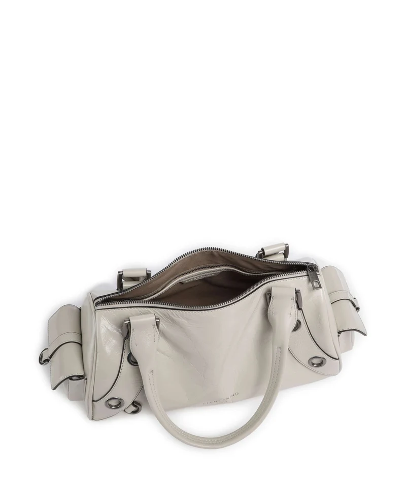 Liebeskind Nika Lack Distressed M Sac porté épaule milk