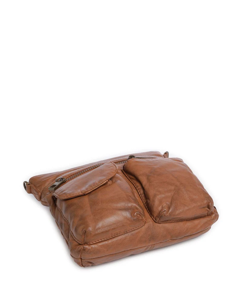 Depeche Power Field Sac porté épaule cognac