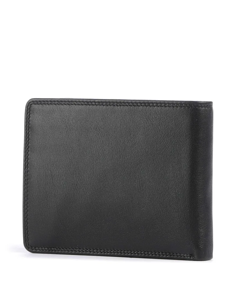 Braun Büffel Golf Portefeuille schwarz