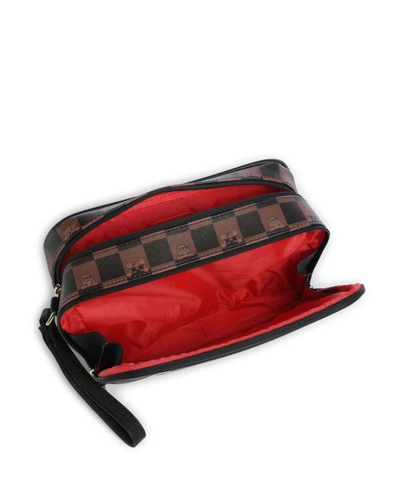 Sprayground Peeking Character Check Trousse de toilette multicolour