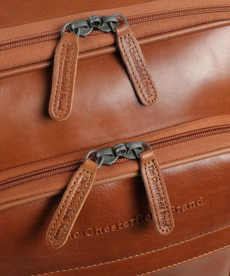 The Chesterfield Brand Keylago Valise 4 roues cognac