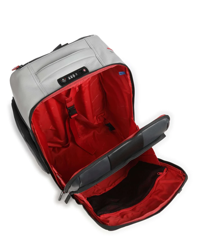 Piquadro Urban Sac à dos à roulettes graphite/black