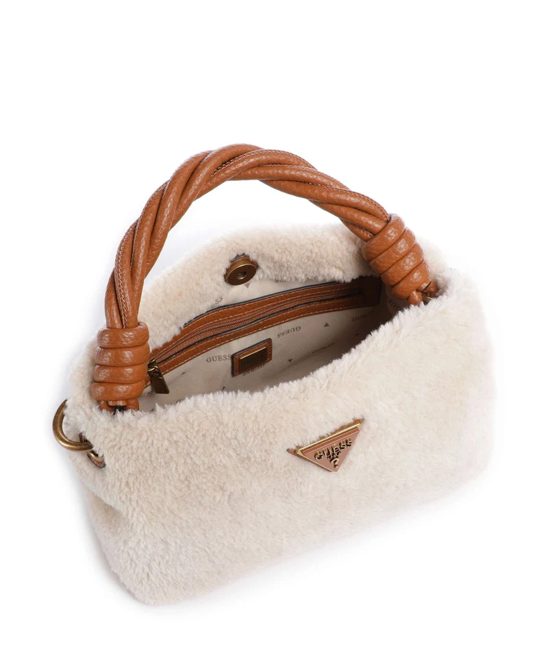 Guess Shaida Sac à main natural/cognac