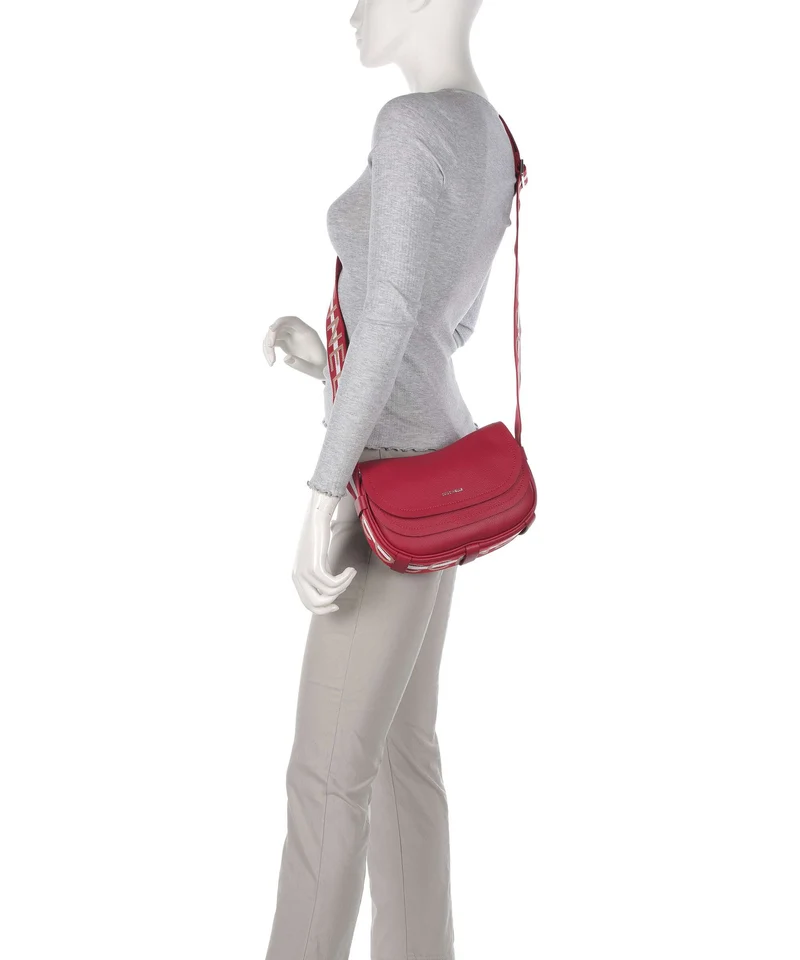 Coccinelle Raquel Sac bandoulière sangria/skin