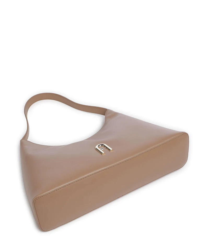 Furla Diamante S Sac porté épaule toffee