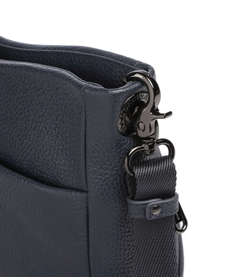 Mandarina Duck Mellow Leather Sac bandoulière dress blue