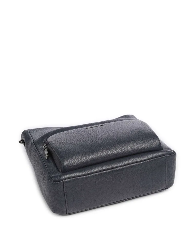 Mandarina Duck Mellow Leather Sac bandoulière dress blue