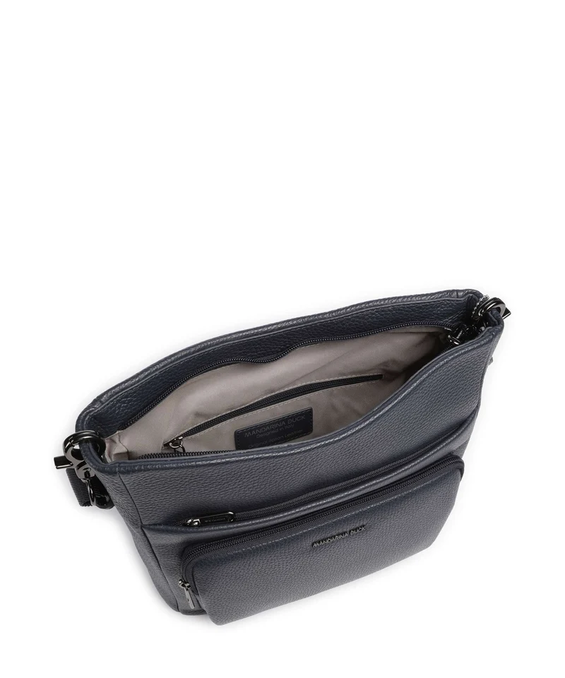 Mandarina Duck Mellow Leather Sac bandoulière dress blue