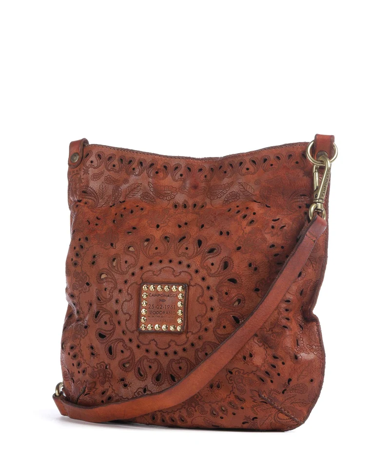 Campomaggi Sac porté épaule cognac