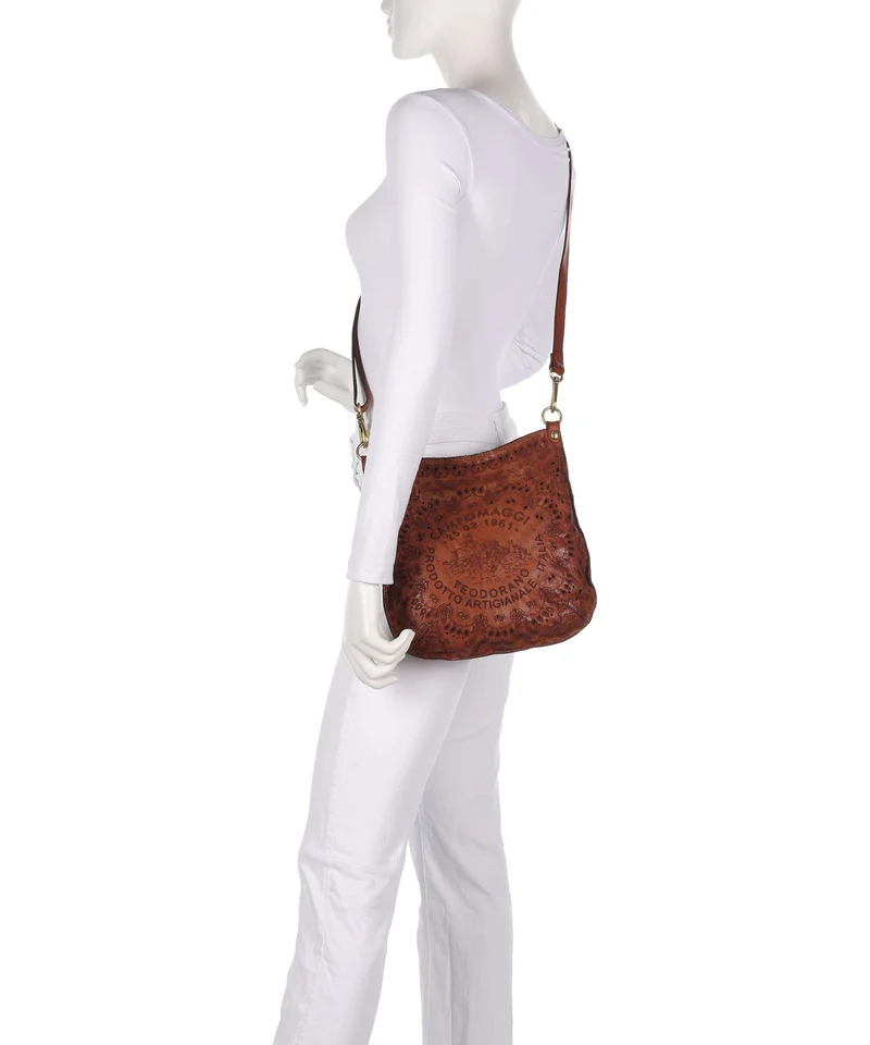 Campomaggi Sac porté épaule cognac