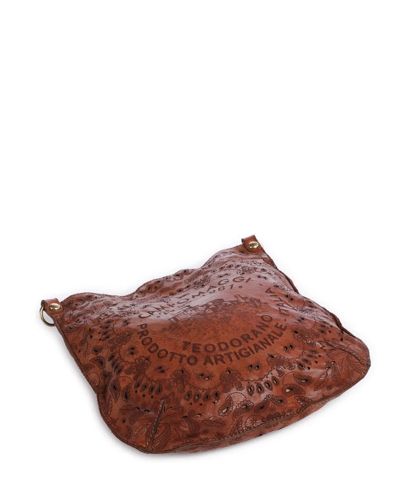Campomaggi Sac porté épaule cognac