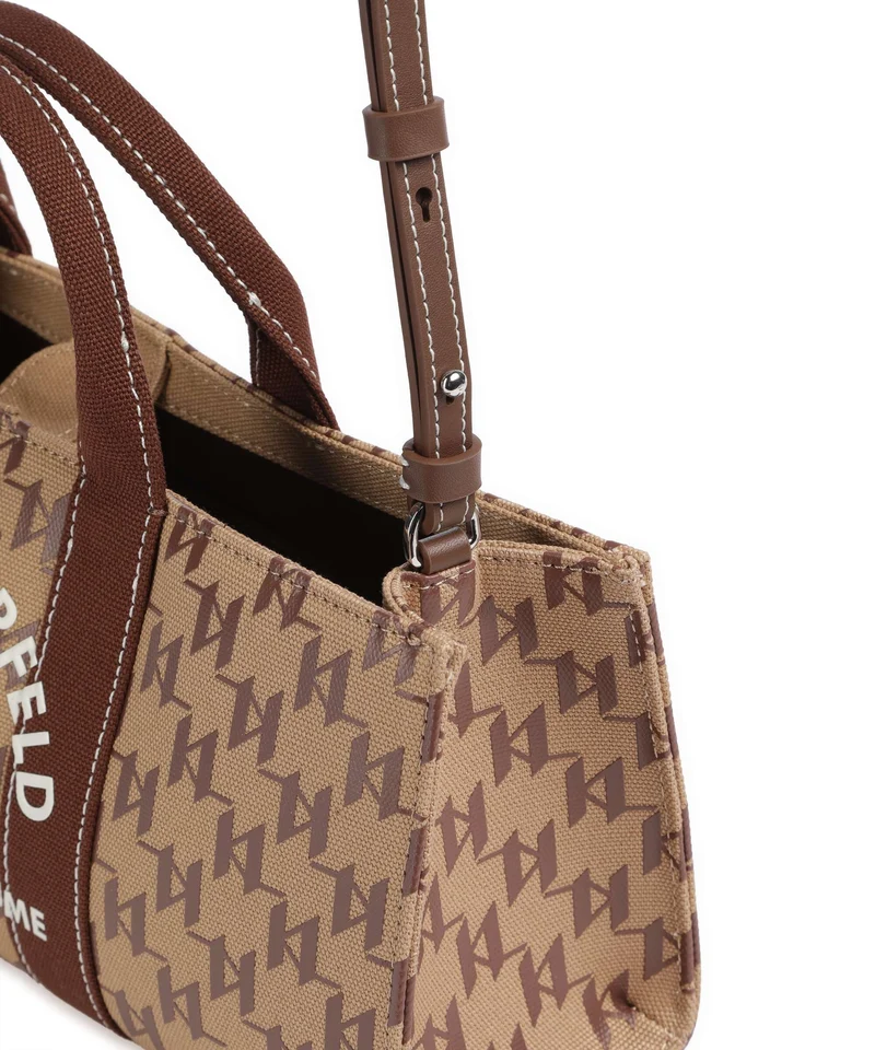 Karl Lagerfeld K/Rue St Guillaume Monogram Sac à main monogram nougat brown