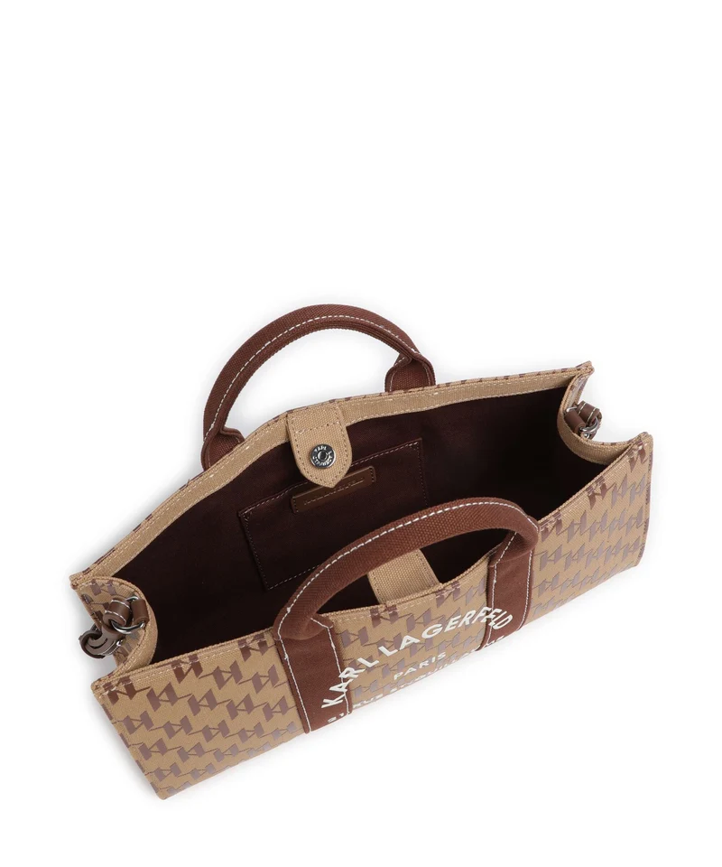 Karl Lagerfeld K/Rue St Guillaume Monogram Sac à main monogram nougat brown