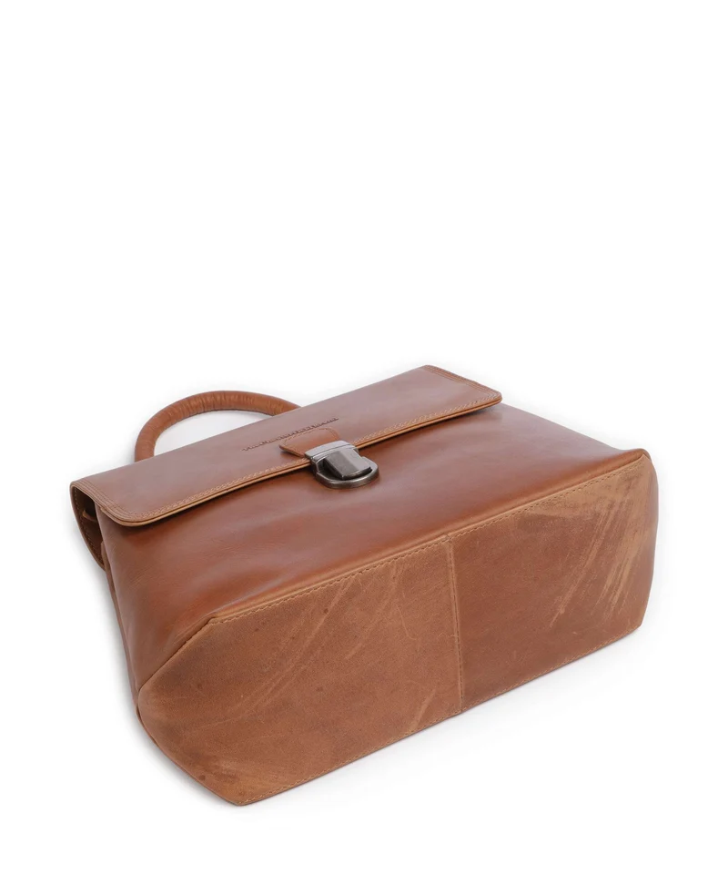 The Chesterfield Brand Wax Pull Up Cow Angera Sac à main cognac