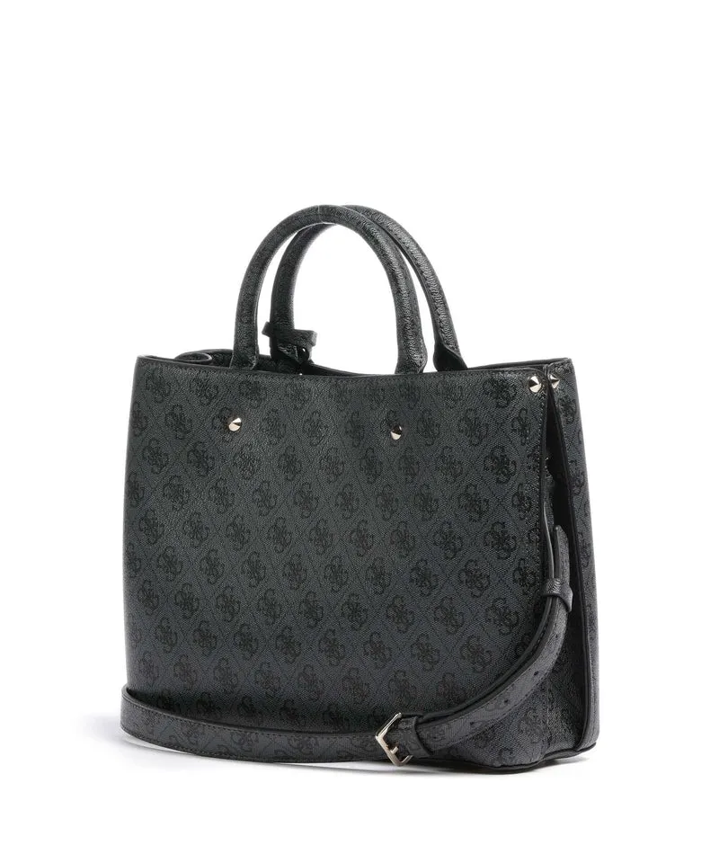 Guess Meridian Sac à main coal logo