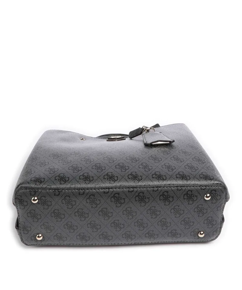 Guess Meridian Sac à main coal logo