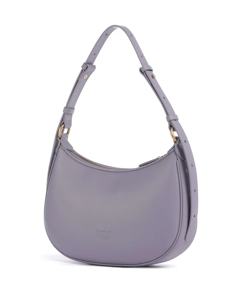 Pinko Half Moon Mini Sac porté épaule cenerre viola/antique gold