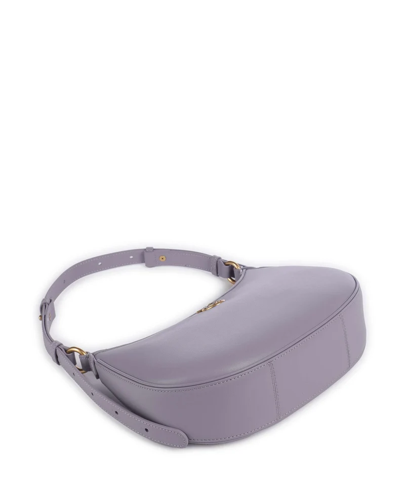Pinko Half Moon Mini Sac porté épaule cenerre viola/antique gold