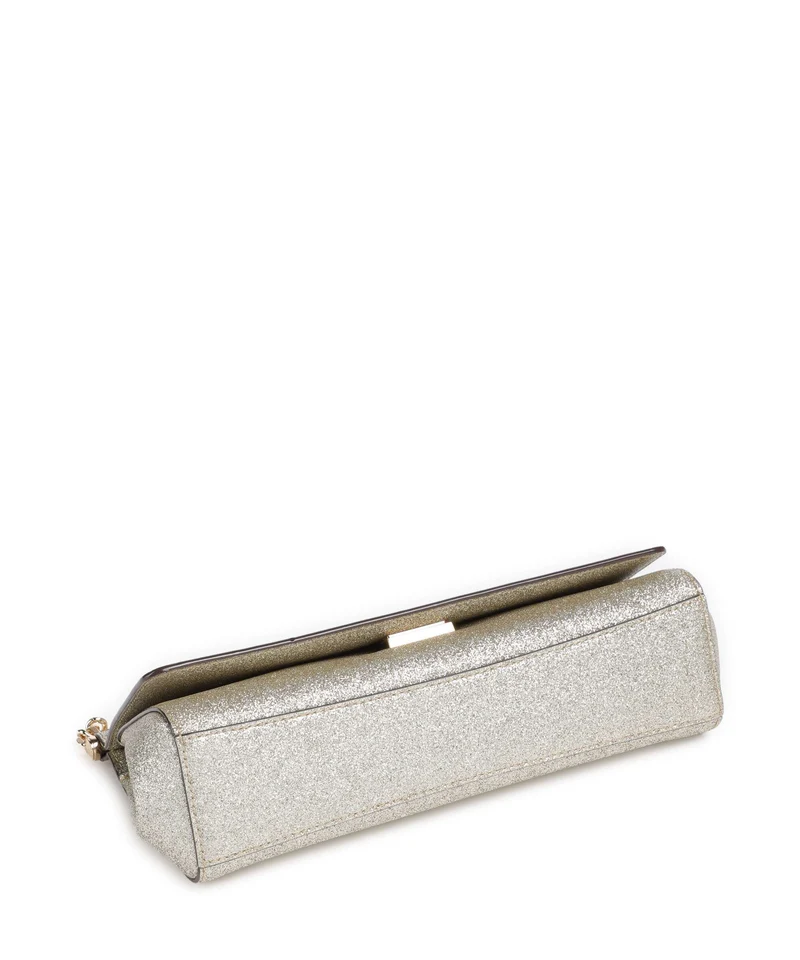Michael Kors Carmine Sac porté épaule pale gold